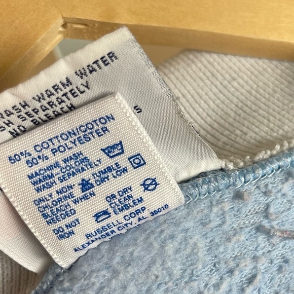 Vintage Morning Sun Large 1990's Sweatshirt Collared Flowers Made in USA - Picture 12 of 14